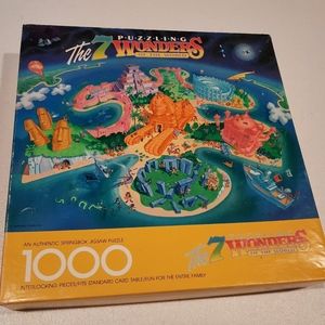 Springbok "The Seven Wonders of the World" 1,000 piece puzzle